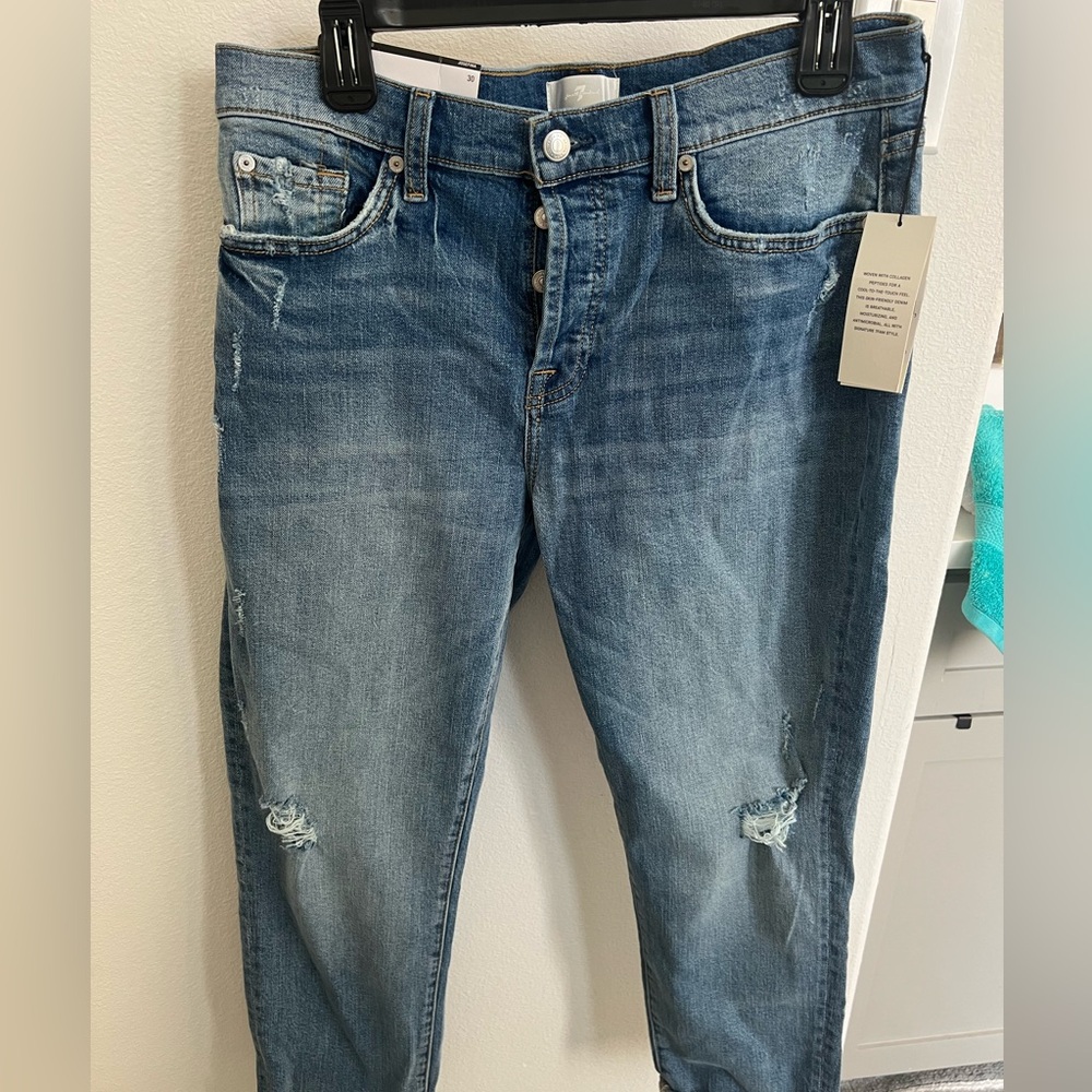 Seven for All Mankind women’s jeans.